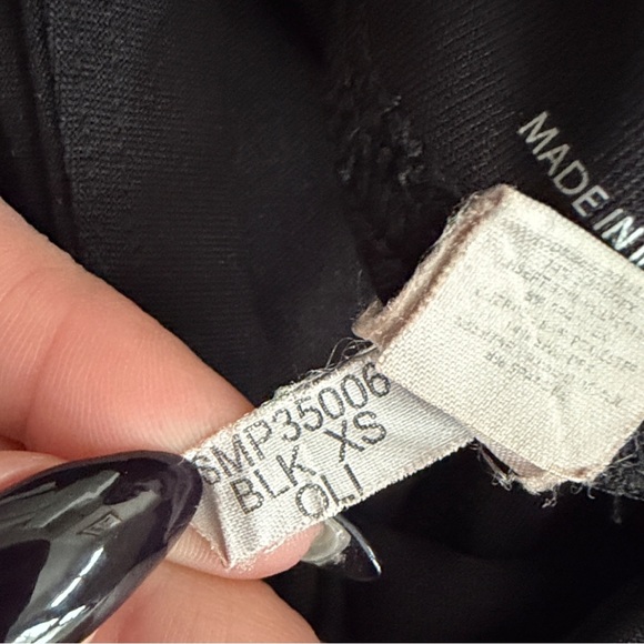 Steve Madden Cropped Leggings Black - Picture 5 of 5